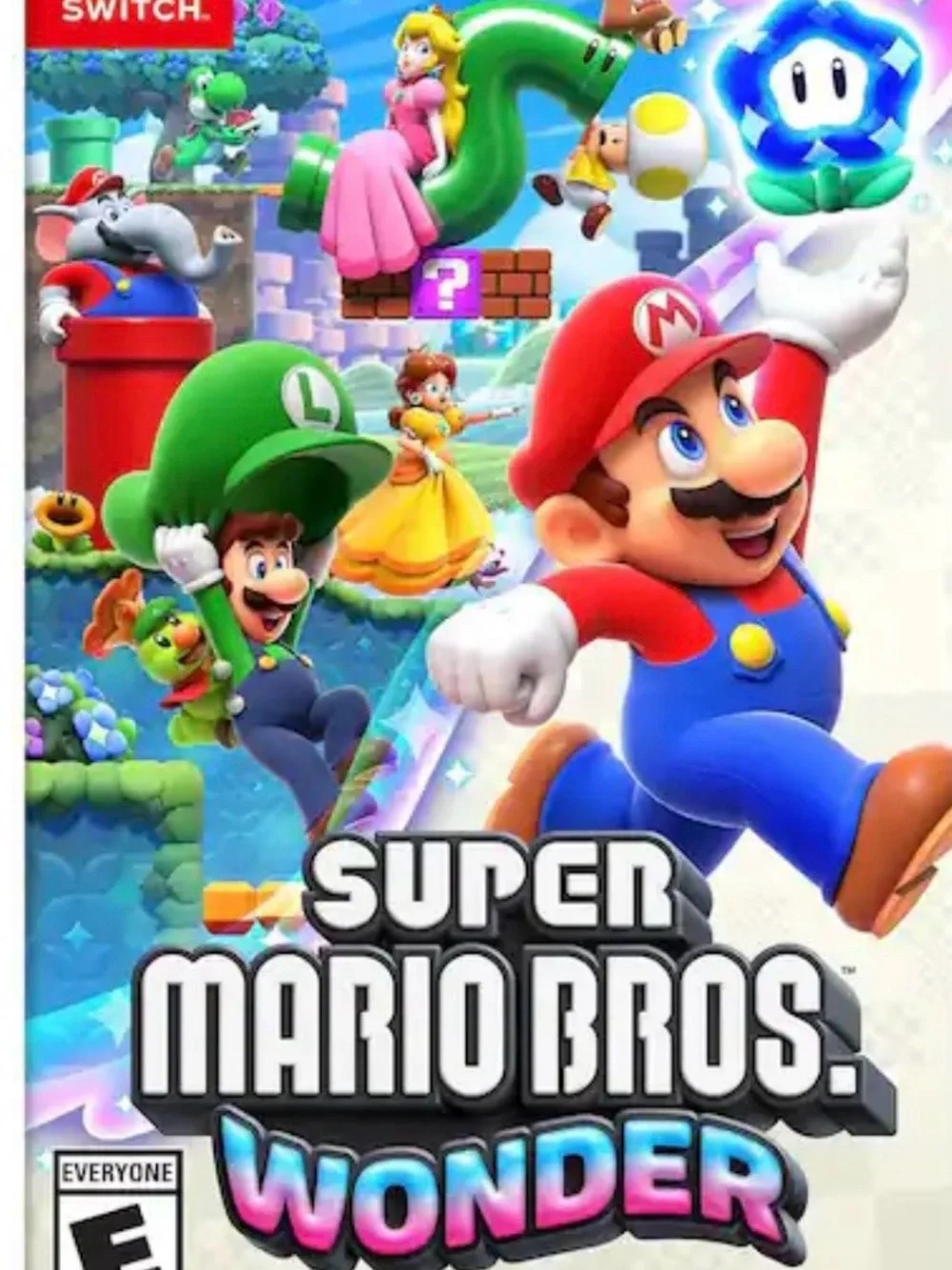 Super Mario Bros. Wonder for NINTENDO SWITCH & LUIGI S/M Galaxy Movie Plush